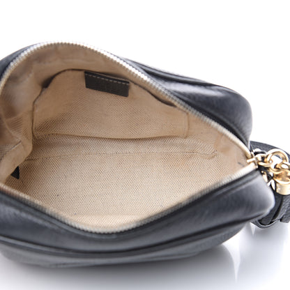 Gucci Pebbled Calfskin Small Soho Disco Bag Black 4 of 13
