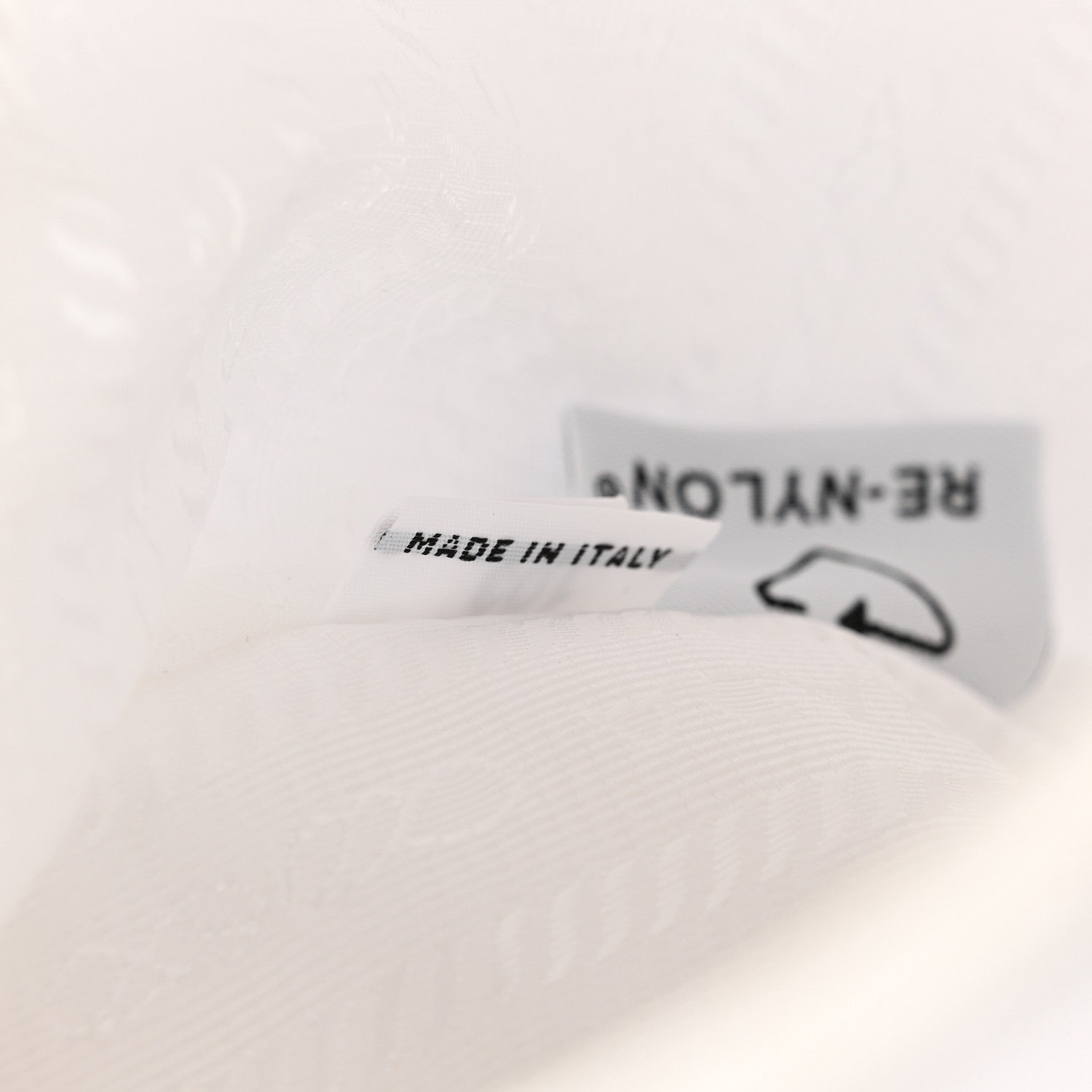 Prada Tessuto Nylon Mini Re-Edition 2000 Bag White 7 of 10