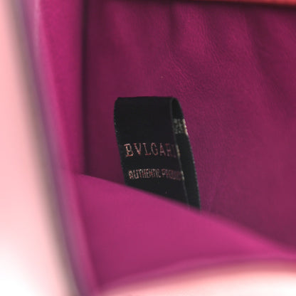 Bulgari Nappa Embellished Serpenti Forever Crossbody Pink 7 of 11