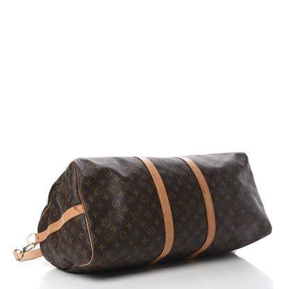 Louis Vuitton Monogram Keepall Bandouliere 55 3 of 20