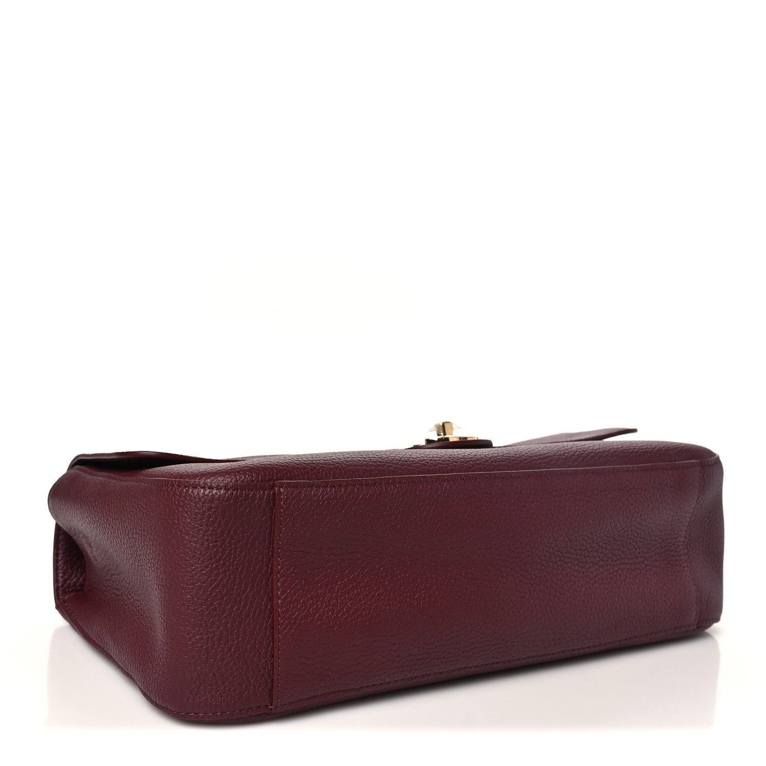 Chanel Grained Calfskin Small Souplissimo Maxi Flap Burgundy 4 of 11