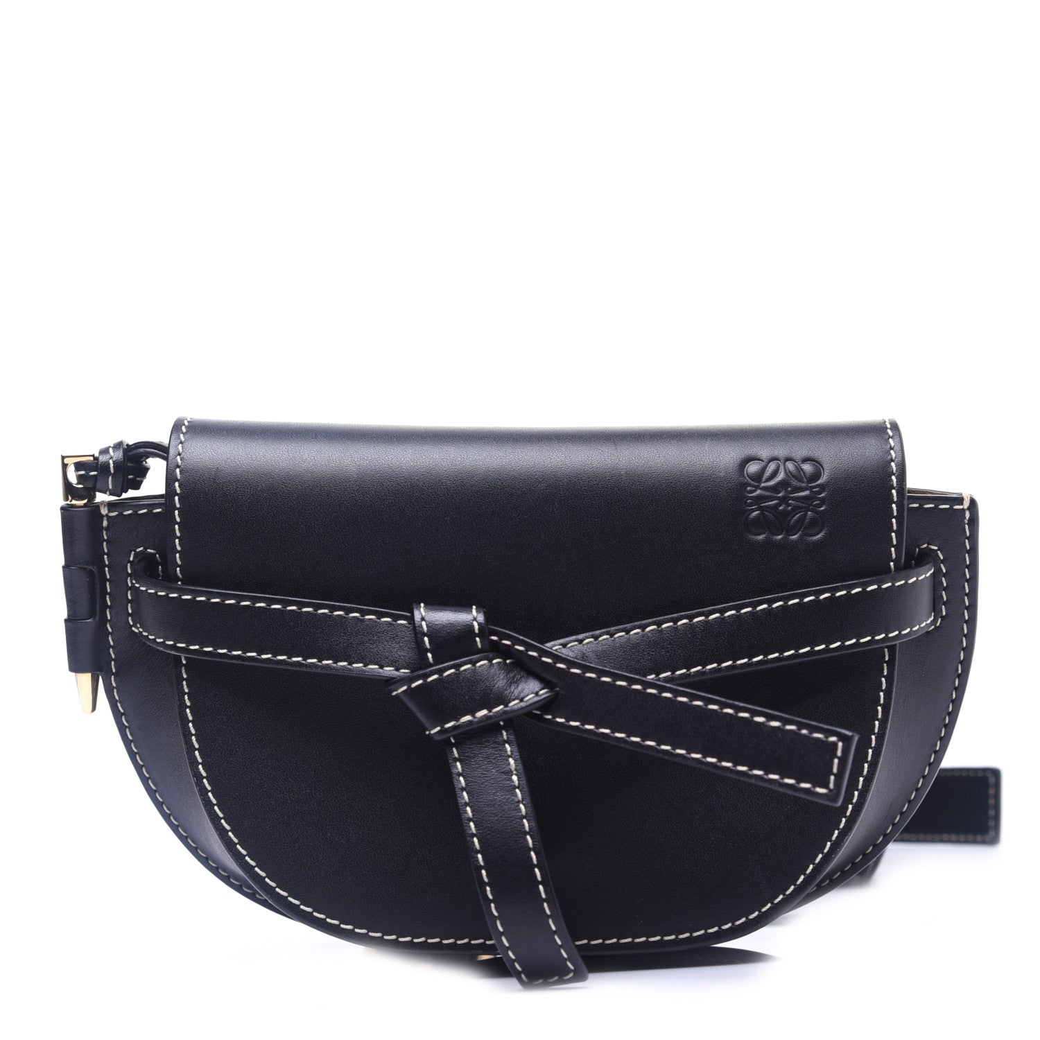 Loewe Calfskin Mini Gate Belt Bag Black 1 of 11