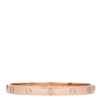 Cartier 18K Pink Gold LOVE Bracelet 18 1 of 3