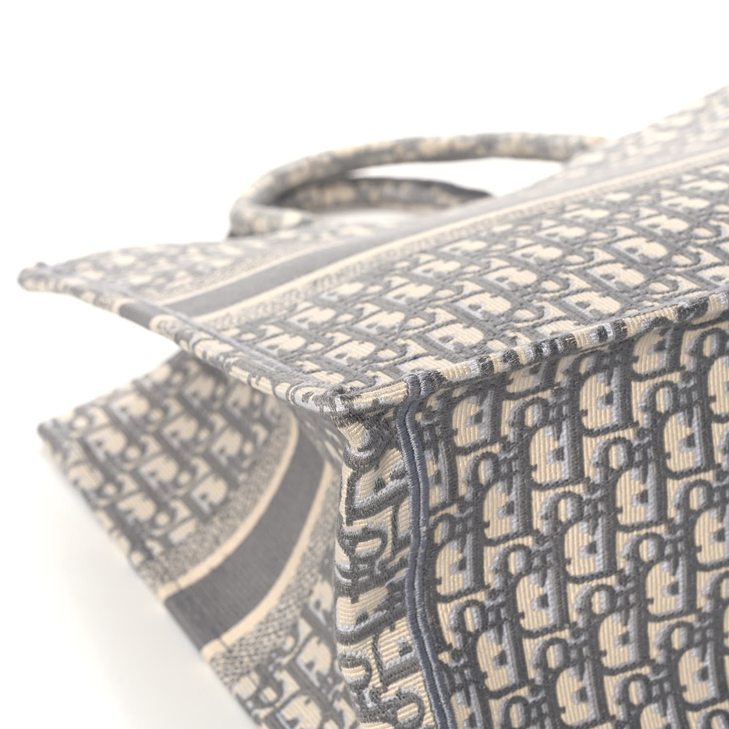 Christian Dior Oblique Large Book Tote Grey 11 of 14