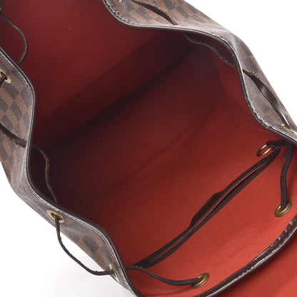 Louis Vuitton Damier Ebene Montsouris GM Backpack 5 of 15