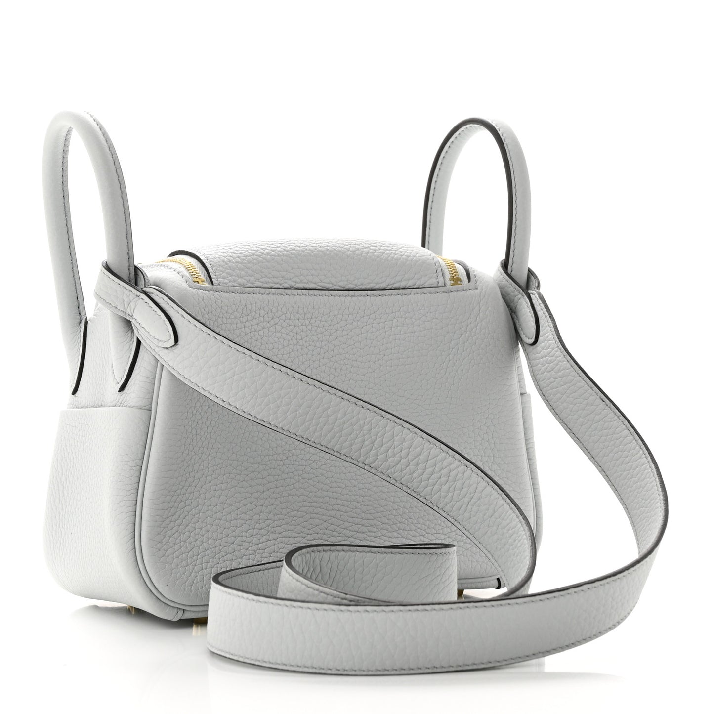 Taurillon Clemence Mini Lindy 20 Bleu Pale