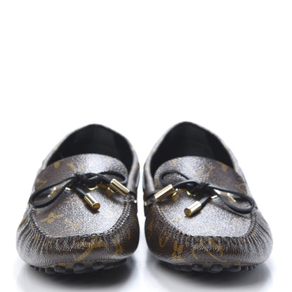 Louis Vuitton Patent Monogram Gloria Loafers 40 2 of 8