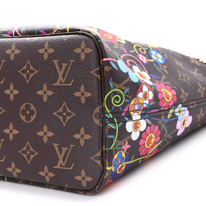 Louis Vuitton LV X TM Monogram Flowers Neverfull MM 10 of 10