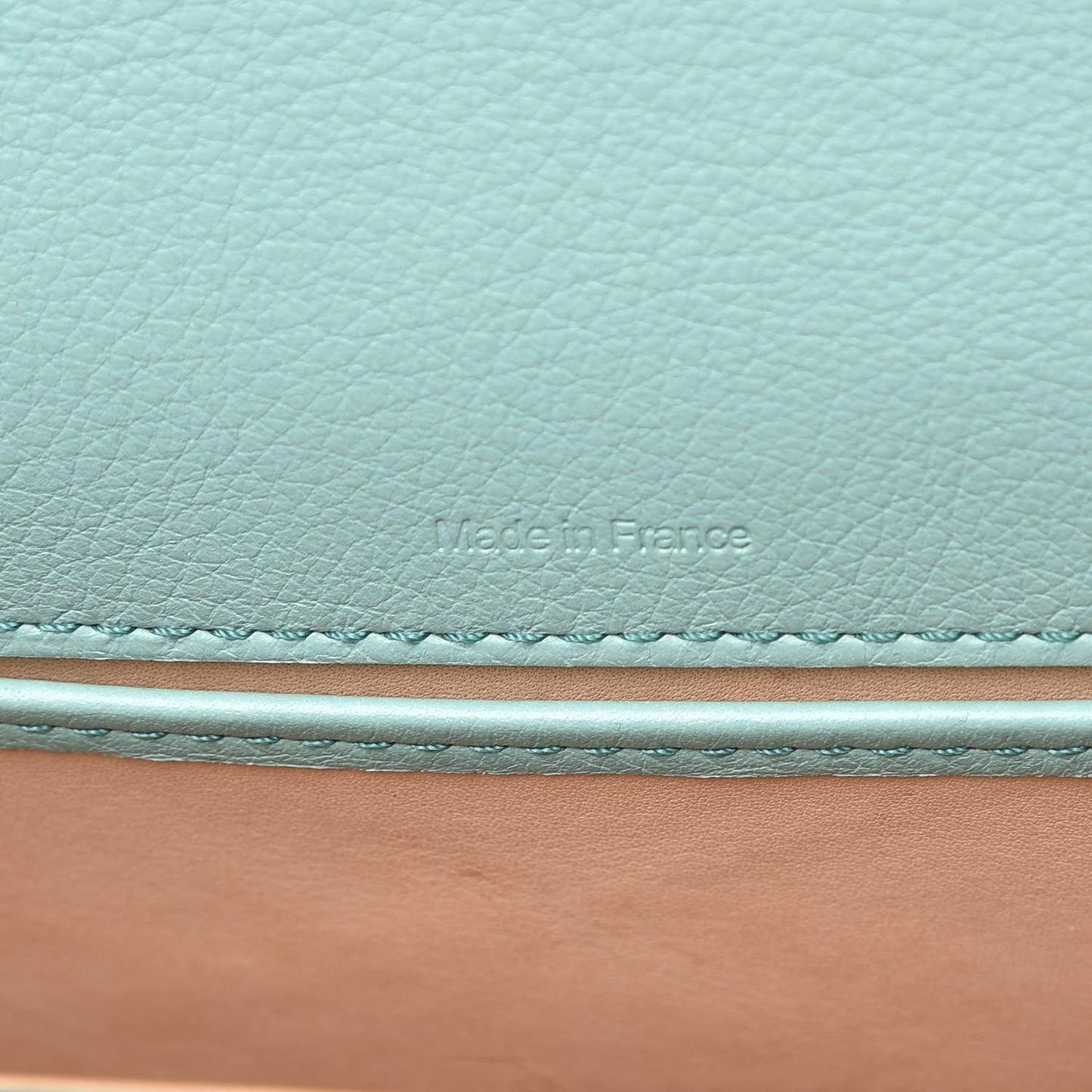 Calfskin Mini Madame Crossbody Lagon