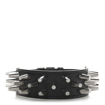 Gucci Calfskin Studded Spike Choker Black 1 of 3