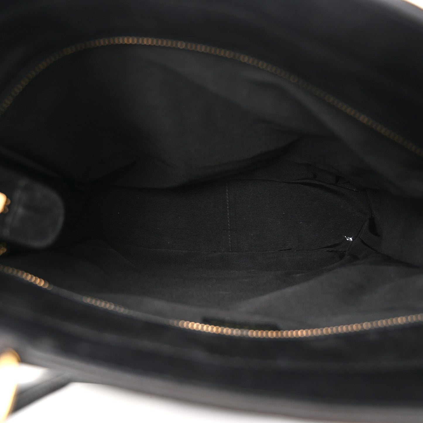 Lambskin Quilted Chocolate Bar Tote Black