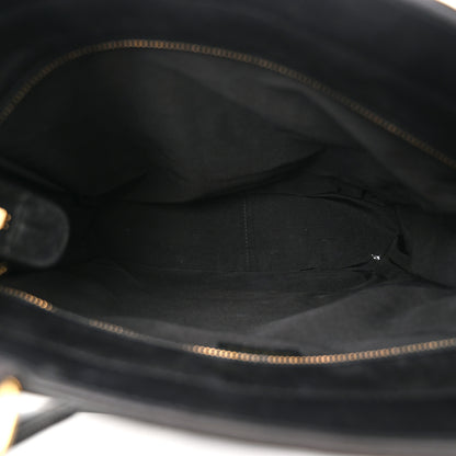 Chanel Lambskin Quilted Chocolate Bar Tote Black 5 of 10