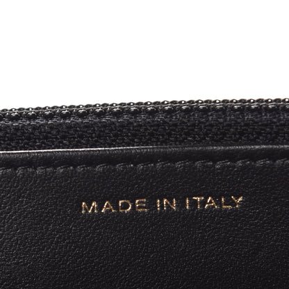 Chanel Calfskin Crocodile Embossed Graffiti 2.55 Cocodile Reissue Wallet On Chain WOC Black Gold 7 of 13