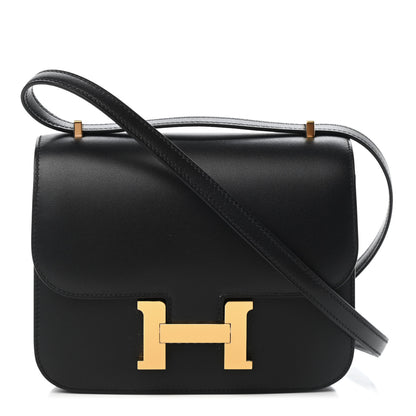 Hermes Tadelakt Constance 18 Black 1 of 8