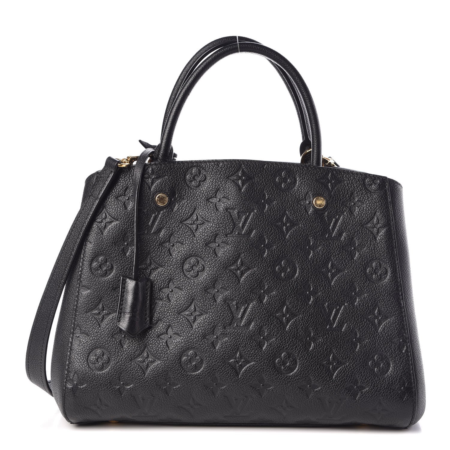 Louis Vuitton Empreinte Montaigne MM Black 1 of 16