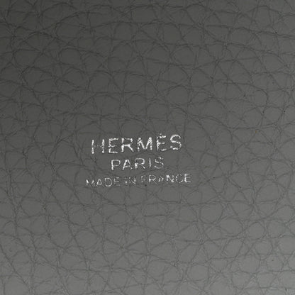 Hermes Taurillon Clemence Picotin Lock 18 PM Bleu Pale 6 of 12