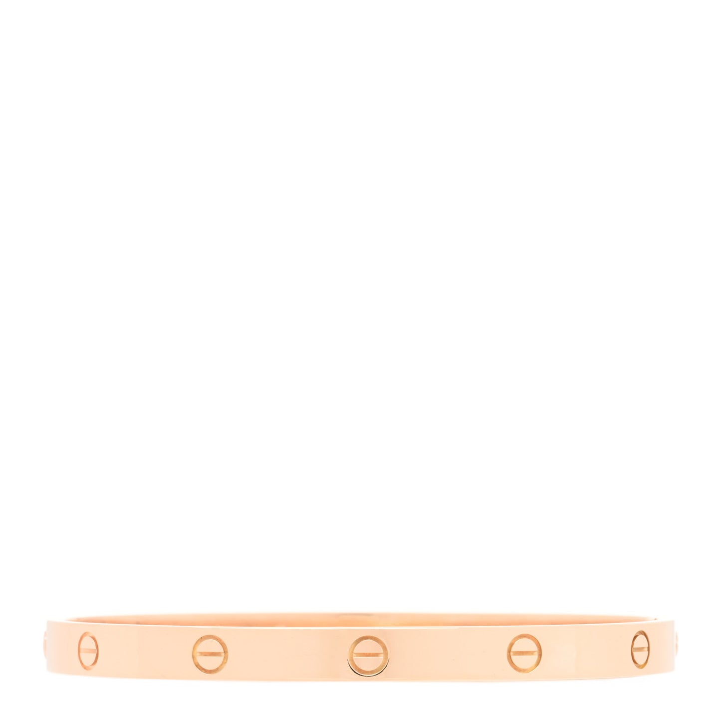 18K Pink Gold LOVE Bracelet 21