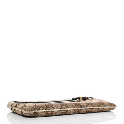 Gucci Monogram Mayfair Wristlet Off White 3 of 4