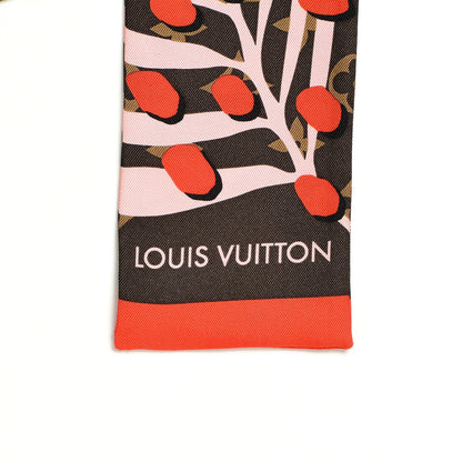 Louis Vuitton Silk Monogram Jungle Dots Bandeau Sugar Pink Poppy 3 of 6