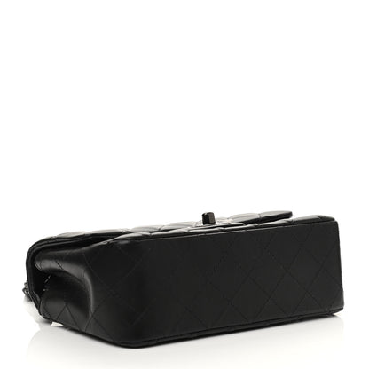 Chanel Lambskin Quilted Mini Rectangular Flap So Black 3 of 10
