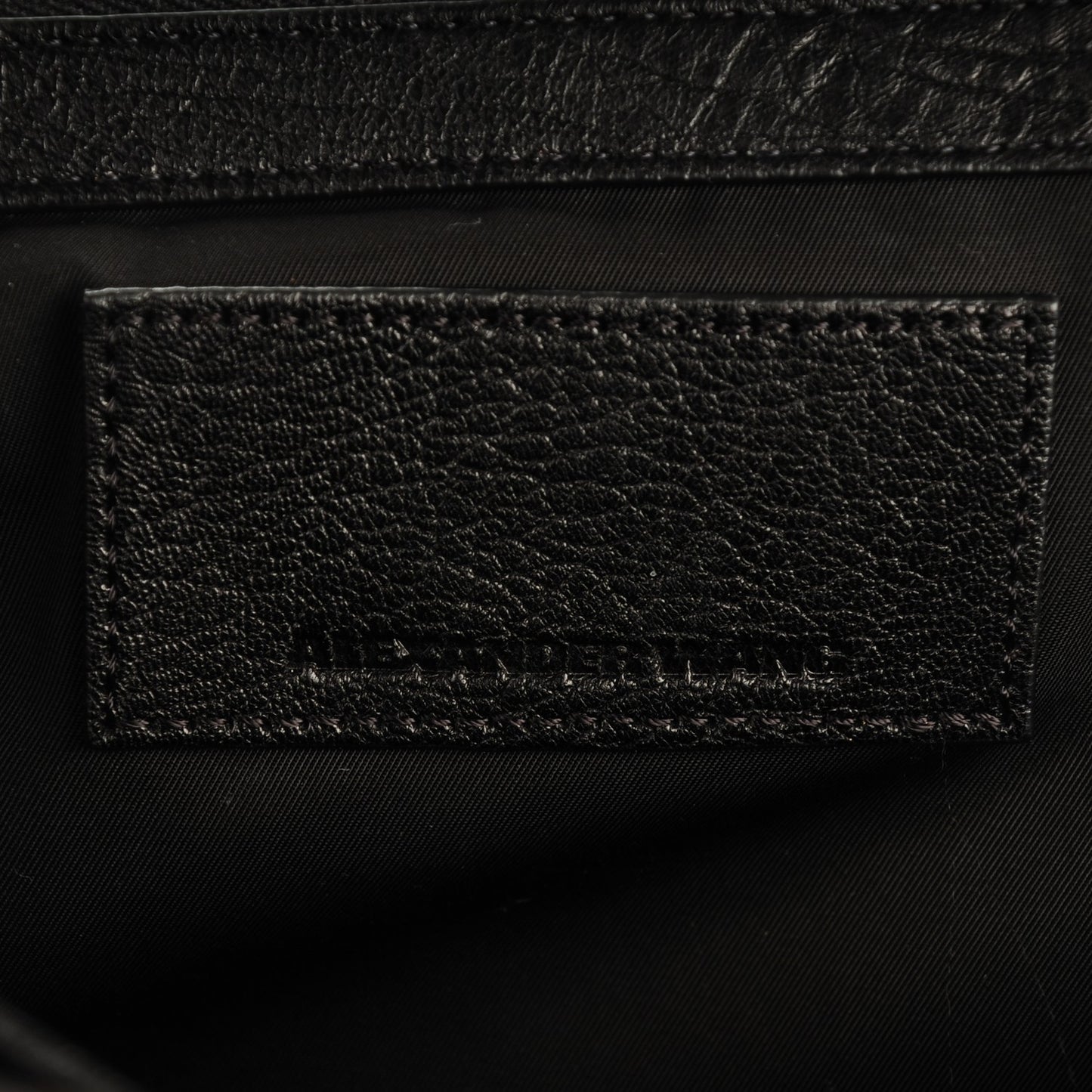 Pebbled Lambskin Dumbo Backpack Black Rose Gold Hardware