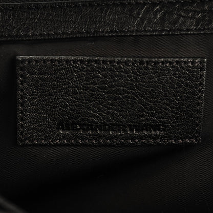 Alexander Wang Pebbled Lambskin Dumbo Backpack Black Rose Gold Hardware 6 of 7