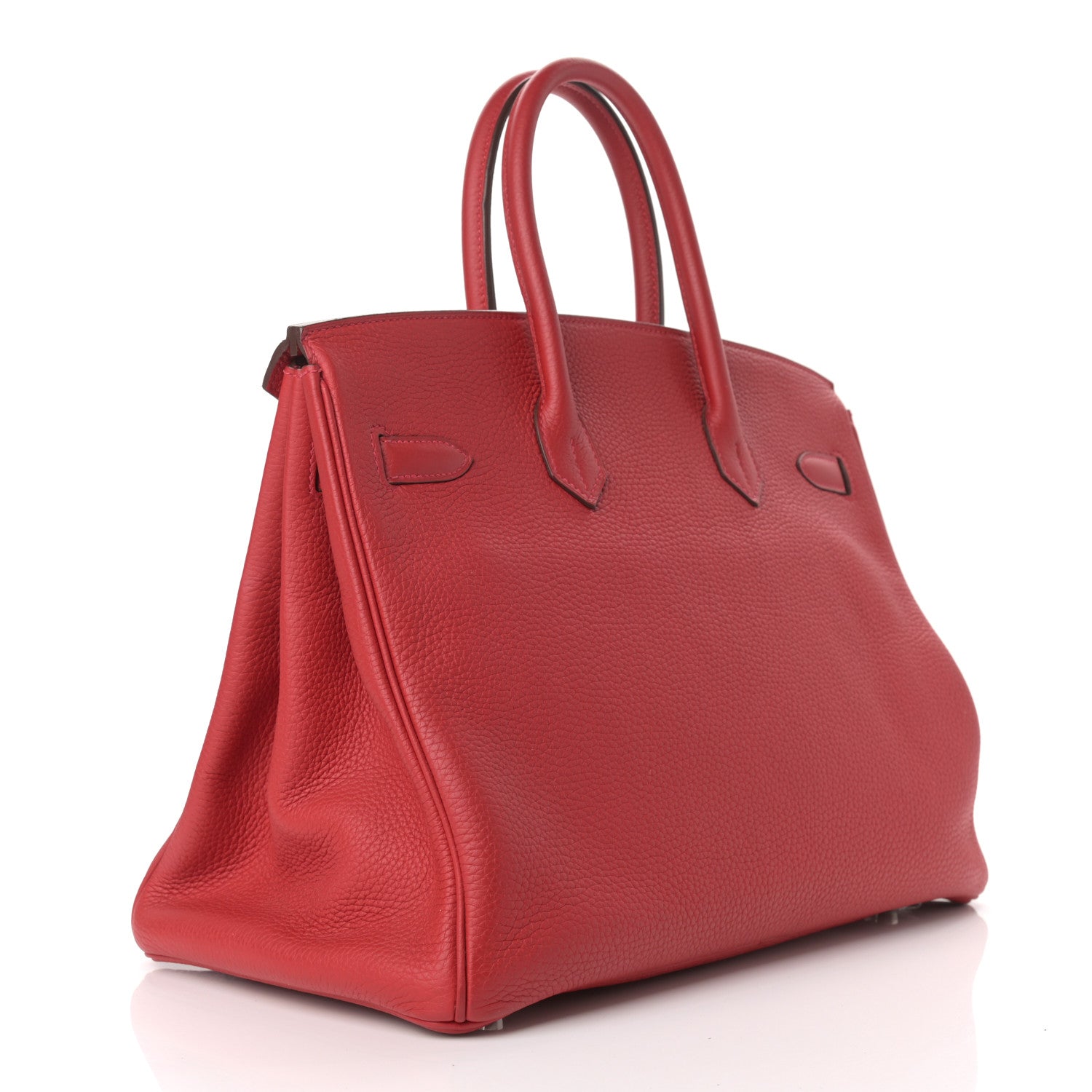 Hermes Togo Birkin 35 Rouge Casaque 2 of 12