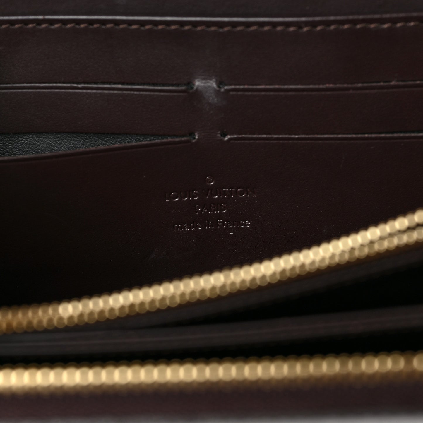 Vernis Zippy Wallet Amarante
