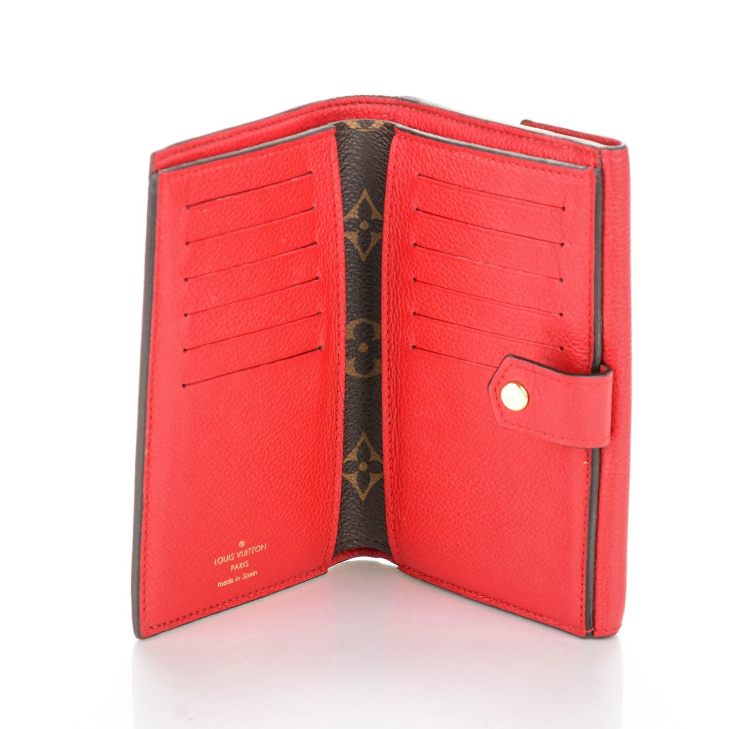 Louis Vuitton Monogram Pallas Compact Wallet Cherry 6 of 8