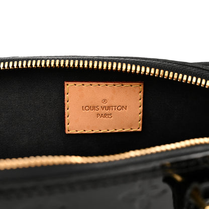 Louis Vuitton Vernis Alma BB Noir Magnetique 6 of 11