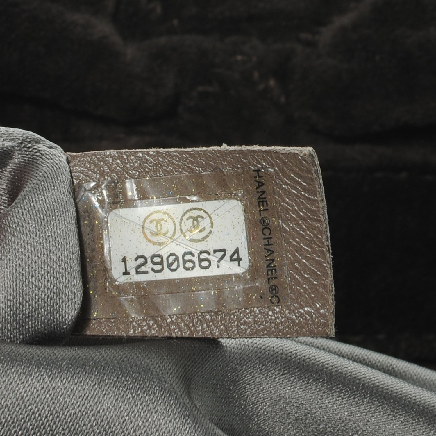 Chanel Velour Bubble Quilt Moscow Bowler Brown 4 of 8