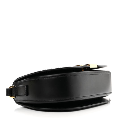 Versace Calfskin Medium Greca Goddess Shoulder Bag Black 4 of 11