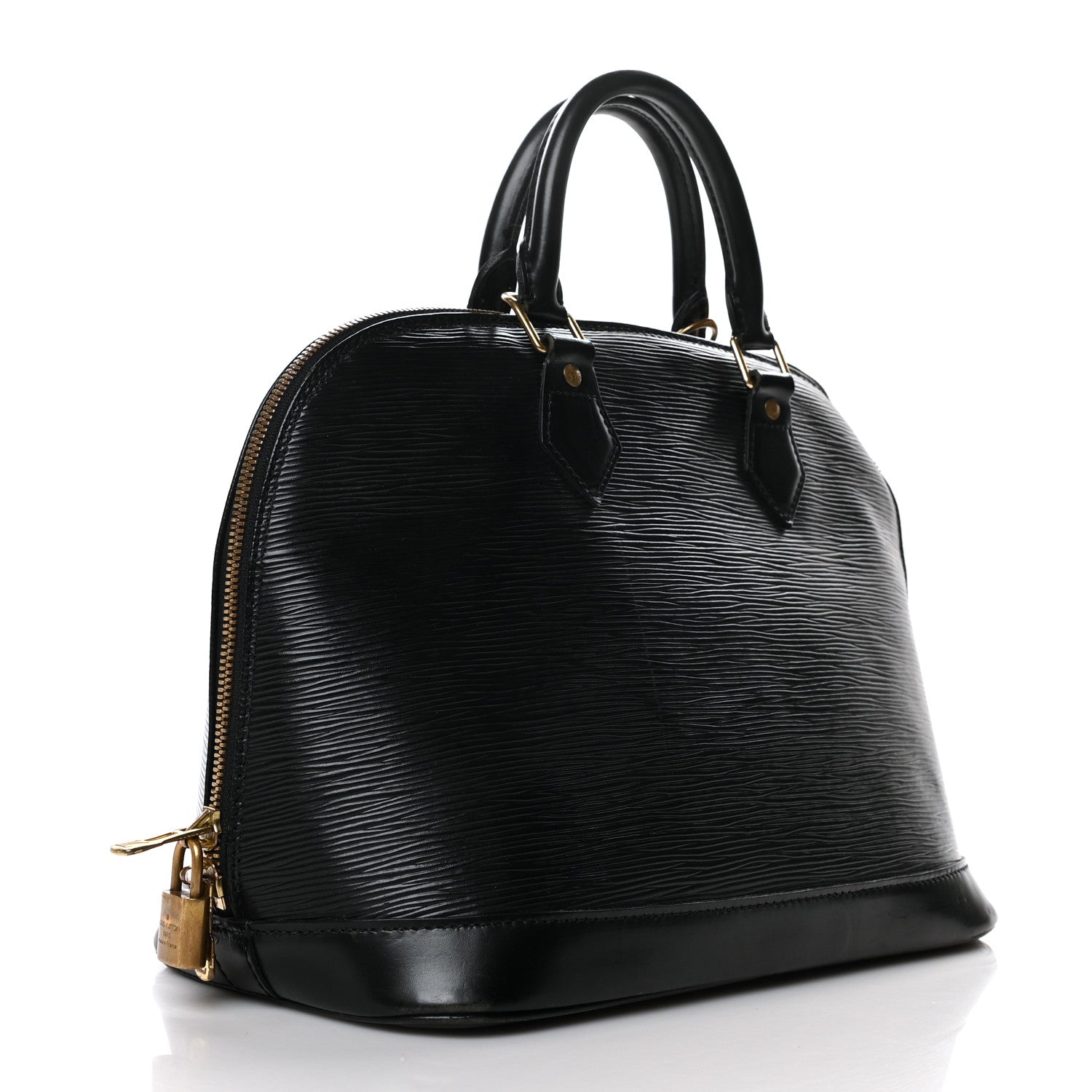 Louis Vuitton Epi Alma PM Black 2 of 15