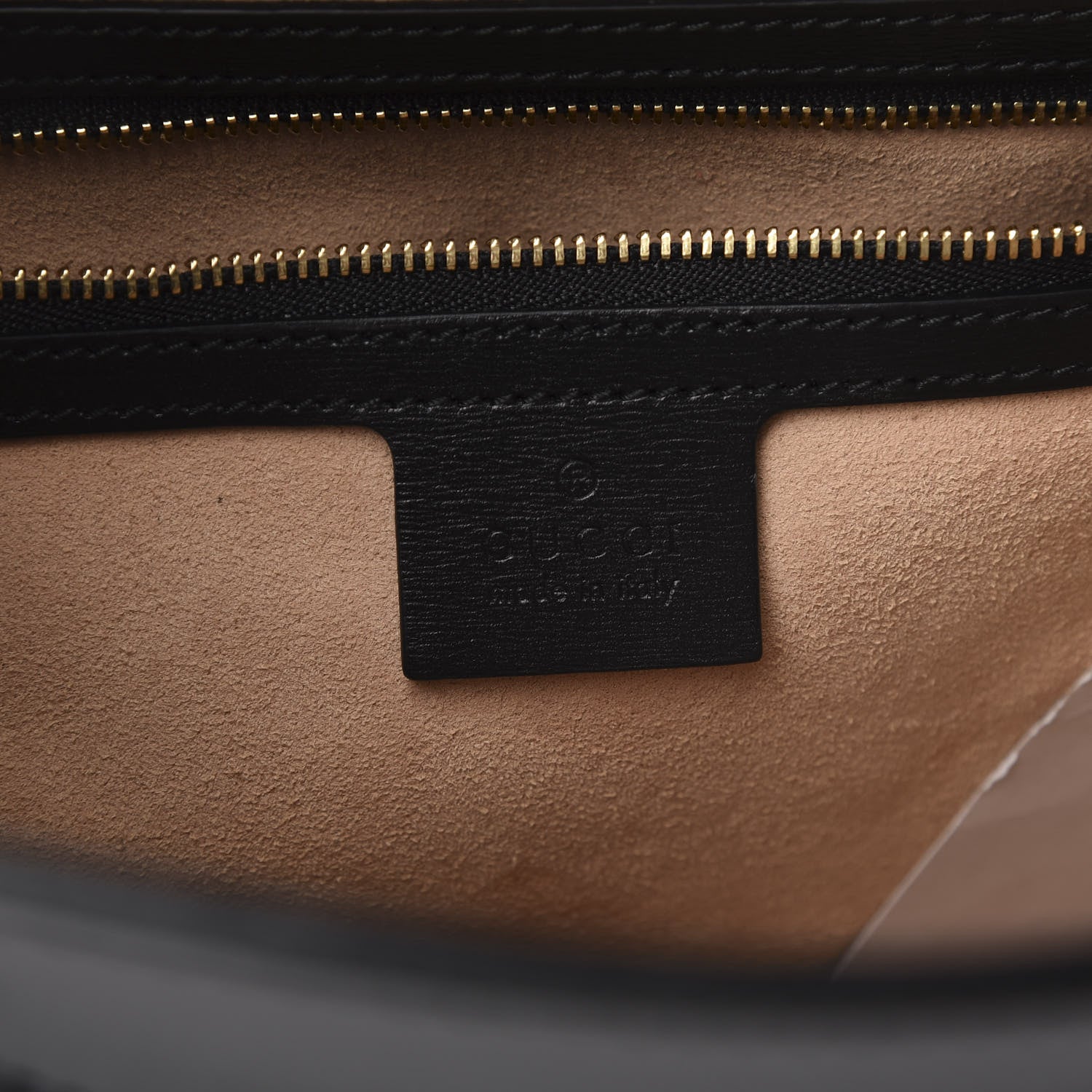 Gucci Calfskin Medium Arli Shoulder Bag Black 6 of 10