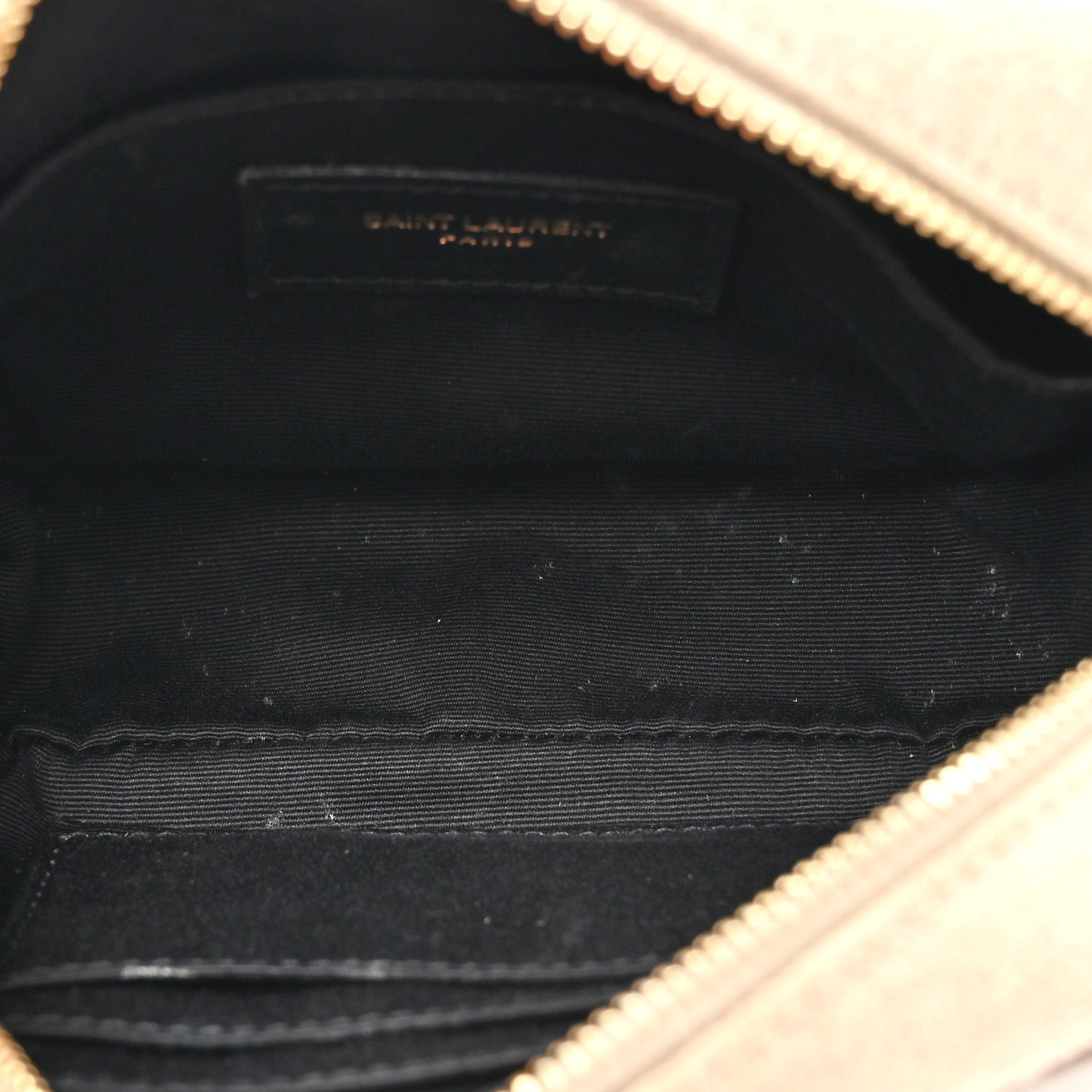 Canvas Matelasse Monogram Lou Belt Bag Beige Taupe