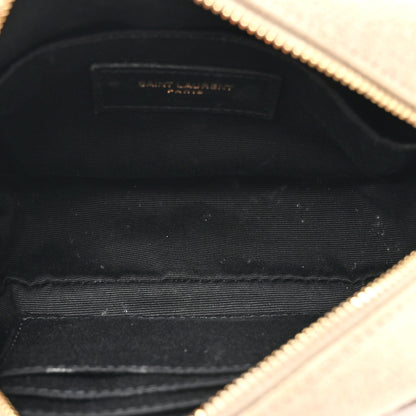 Saint Laurent Canvas Matelasse Monogram Lou Belt Bag Beige Taupe 5 of 13