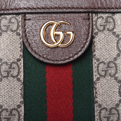 Gucci GG Supreme Monogram Medium Ophidia Shopping Tote Brown 14 of 14
