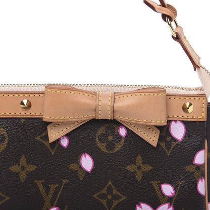 Louis Vuitton Monogram Cherry Blossom Pochette Accessories Brown 6 of 6