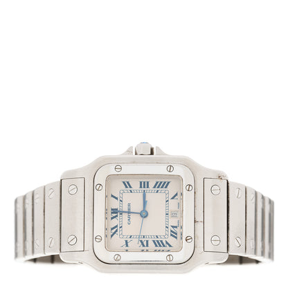 Cartier Stainless Steel 29mm Santos De Cartier Galbee Quartz Watch 2 of 5