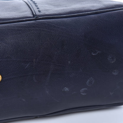 Saint Laurent Calfskin Large Muse Navy Blue 13 of 26