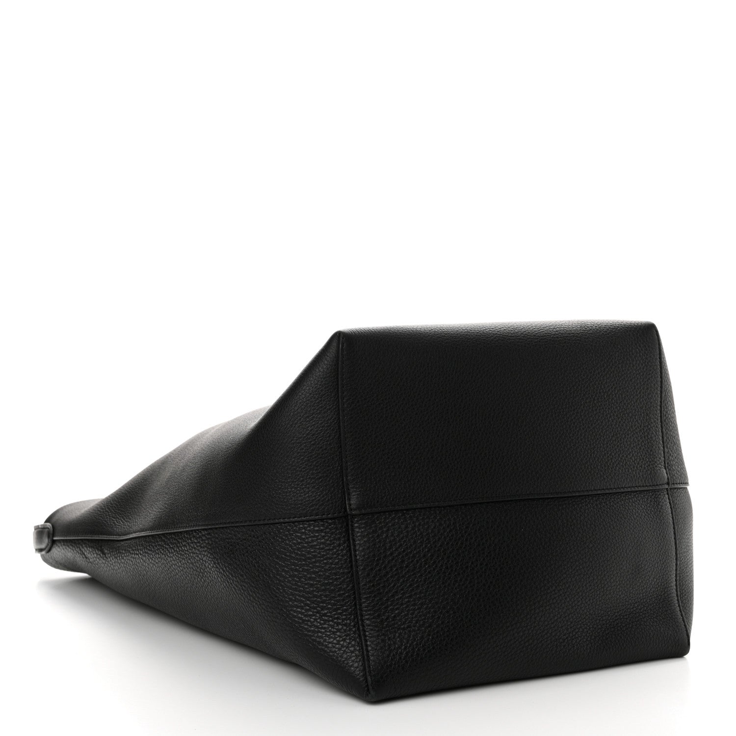 The Row Grained Calfskin Large N/S Park Tote Black 4 of 11