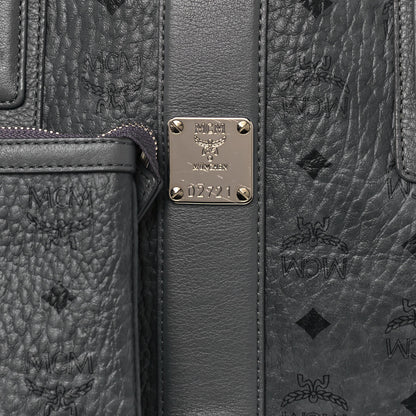 MCM Visetos Medium Liz Reversible Shopper Tote Grey 8 of 21