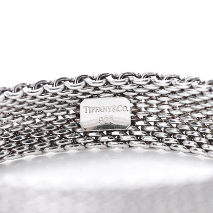 Tiffany Sterling Silver Somerset Mesh Bracelet 4 of 4
