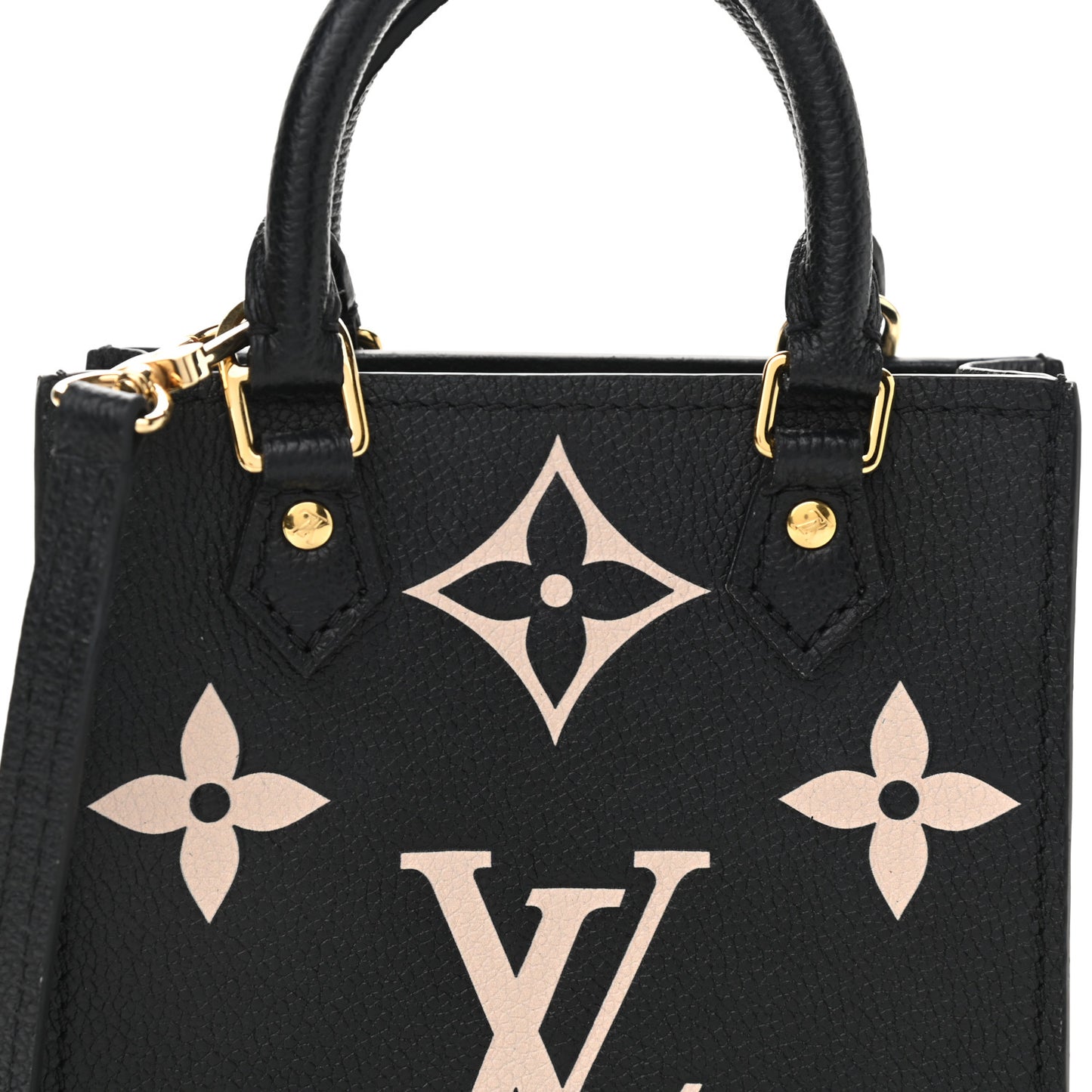 Empreinte Monogram Giant Petit Sac Plat Black Beige