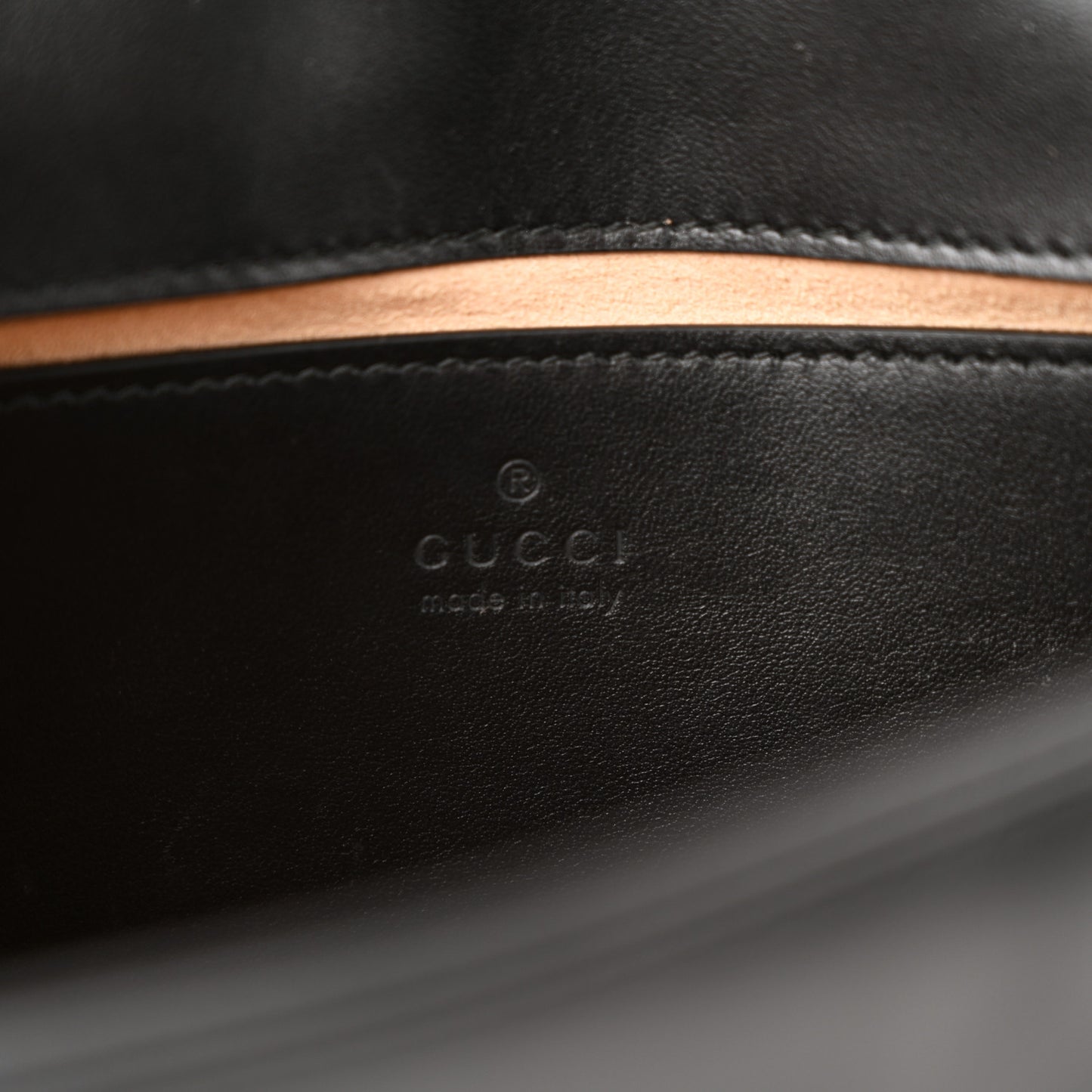Calfskin Matelasse Mini GG Marmont Shoulder Bag Black