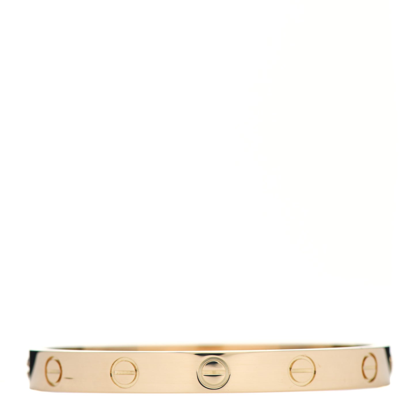 18K Yellow Gold LOVE Bracelet 15