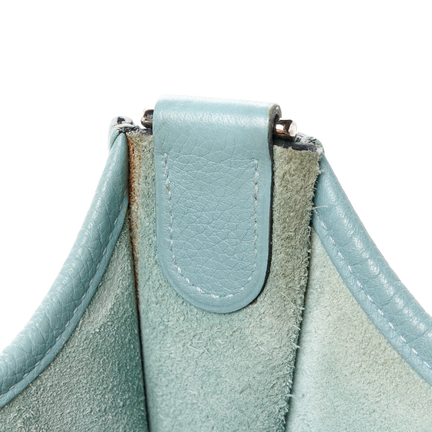 Hermes Taurillon Clemence Evelyne III PM Ciel 10 of 11