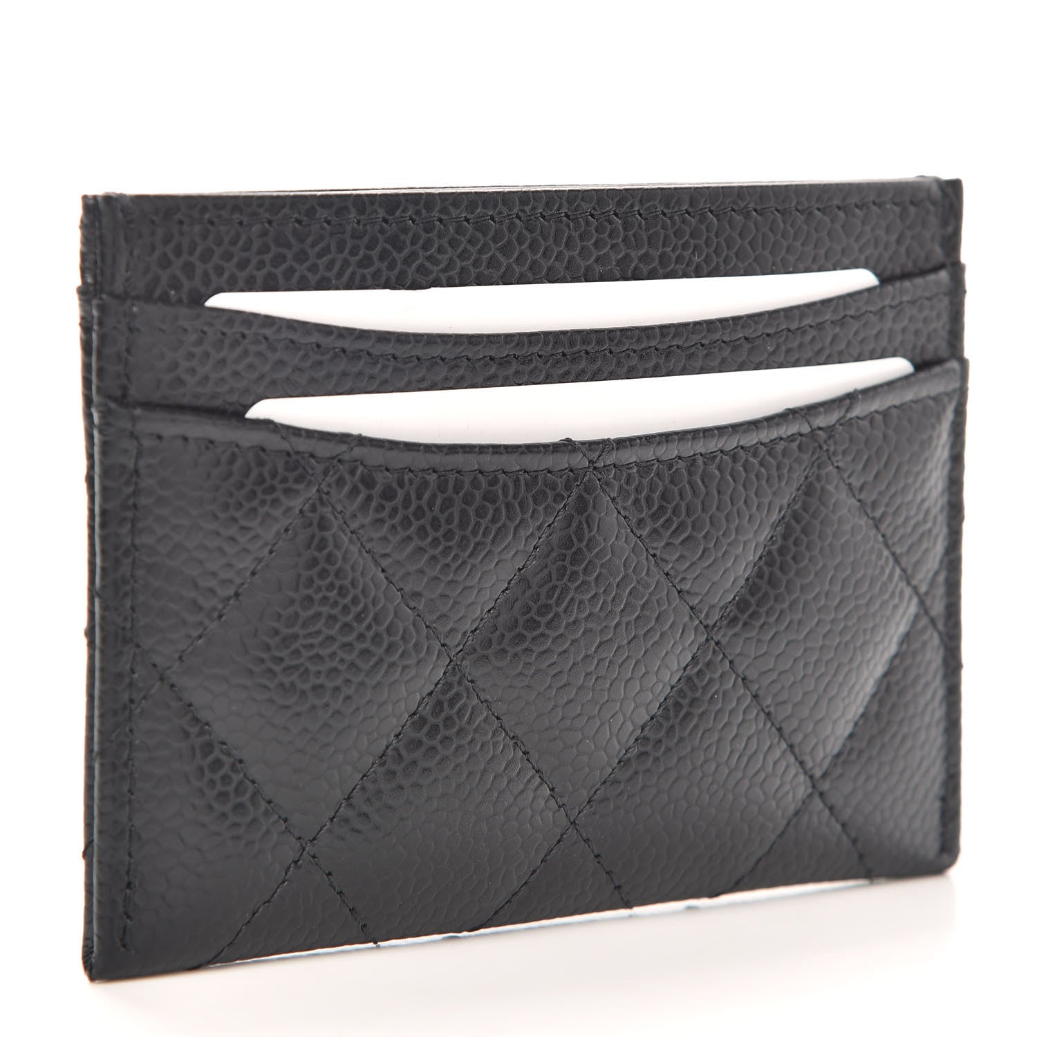 Chanel Caviar Quilted Card Holder Black 3 of 8