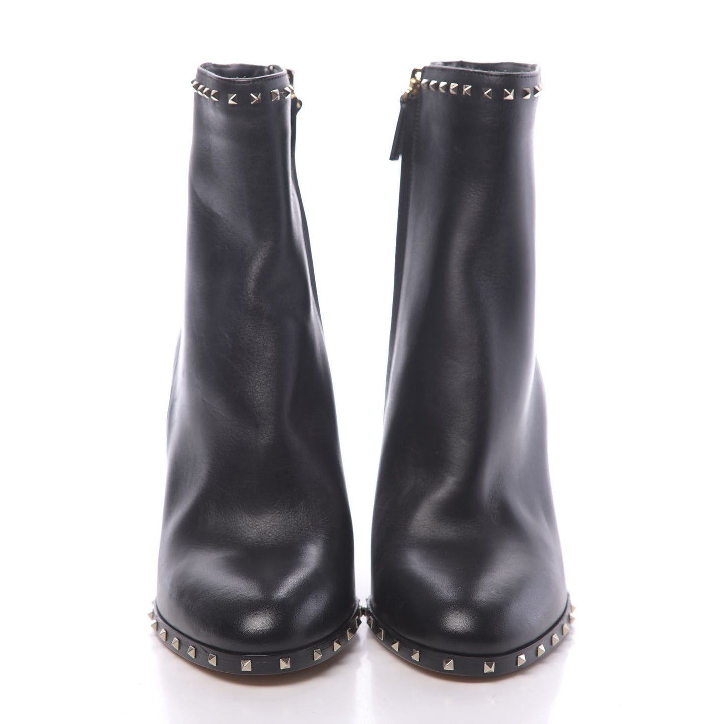 Nappa Soul Rockstud 90mm Ankle Boots 36.5 Black