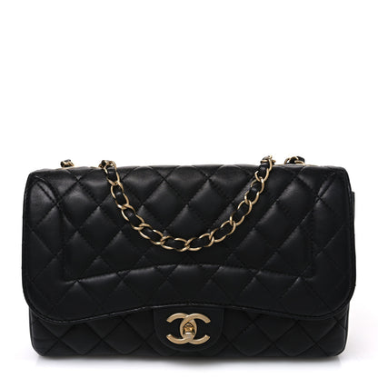 Chanel Lambskin Quilted Medium Mademoiselle Chic Flap Black 1 of 10